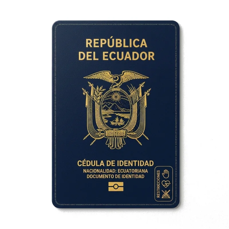 Cédula de identidad ecuatoriana